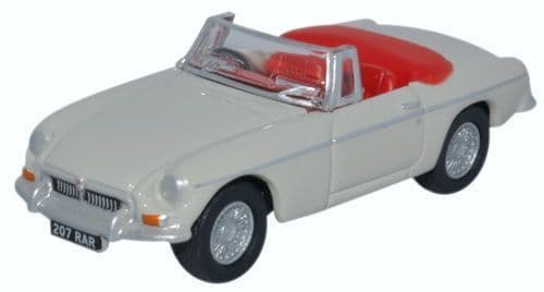 Oxford 76MGB007 MGB Roadster - Chelsea Grey