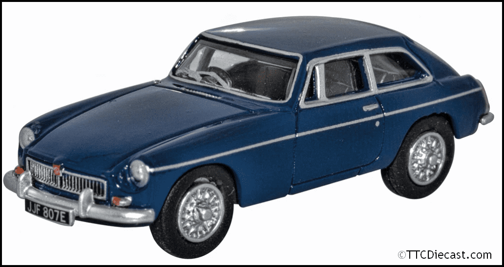 Oxford 76MGBGT004 MGBGT Mineral Blue , OO Gauge