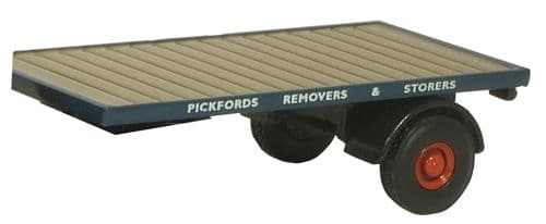 Oxford 76MH007T Flatbed Trailer 2pc Set - Pickfords