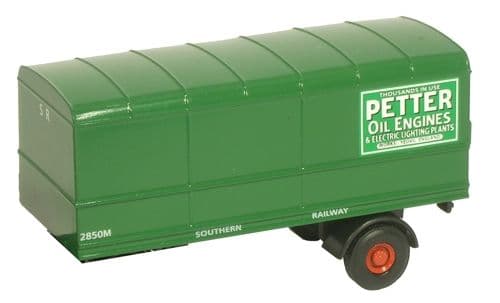 Oxford 76MH008T Box Trailer 2pc Set - Southern
