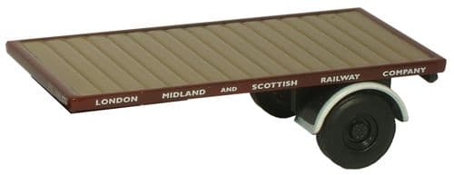 Oxford 76MH009T Flatbed Trailer 2pc Set - LMS *LAST ONE*
