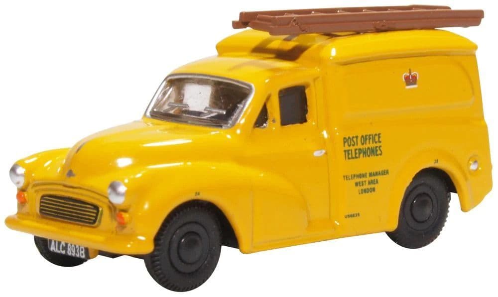 Oxford 76MM061 Morris 1000 Post Office Telephones Yellow - 1/76 Scale