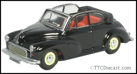 Oxford 76MMC002 Morris Minor Soft Top Open - Black *LAST FEW*