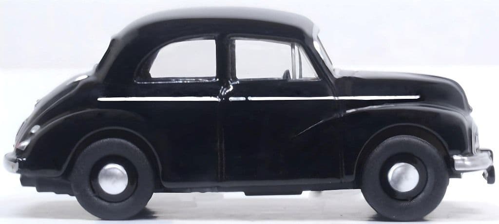 Oxford 76MMS007 Morris Minor MMS Saloon Black 1/76 Scale