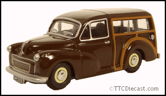 Oxford 76MMT003 Morris Minor Traveller - Maroon