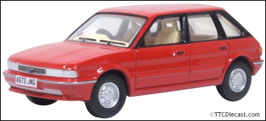 Oxford 76MST001 Austin Maestro Targa Red 1/76 Scale