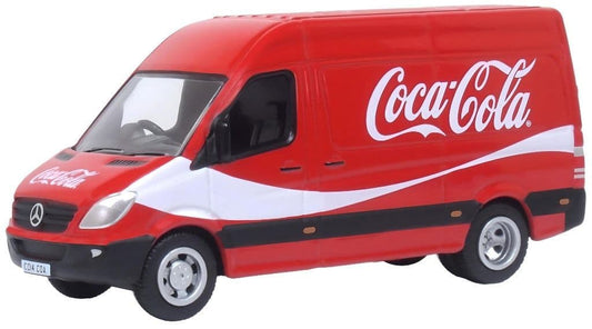 Oxford 76MSV007CC Mercedes Sprinter Coca Cola 1/76 Scale