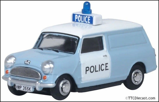 Oxford 76MV034 Mini Van West Mercia Police (Panda) 1:76 Scale