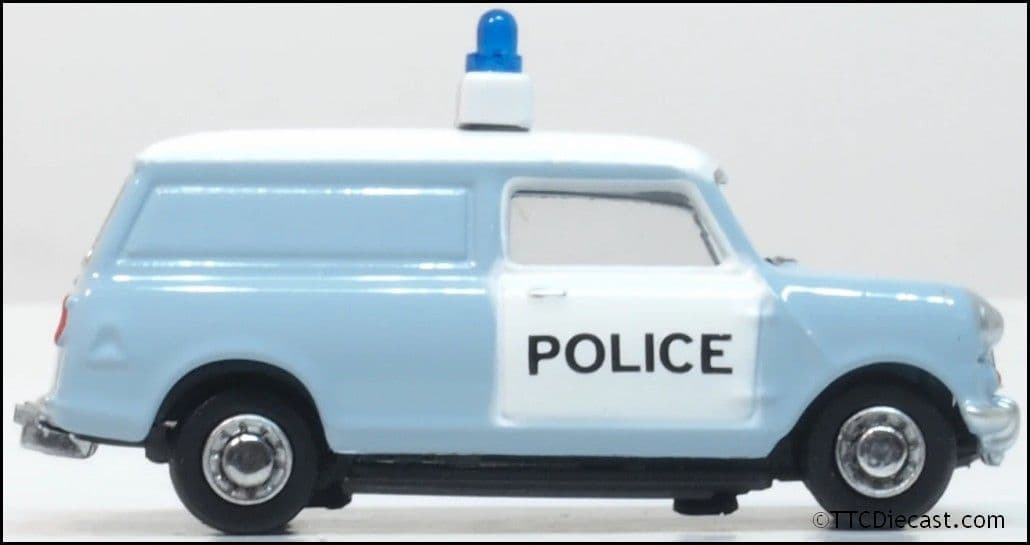 Oxford 76MV034 Mini Van West Mercia Police (Panda) 1:76 Scale