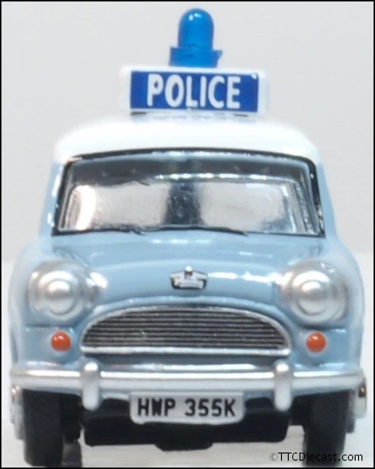 Oxford 76MV034 Mini Van West Mercia Police (Panda) 1:76 Scale