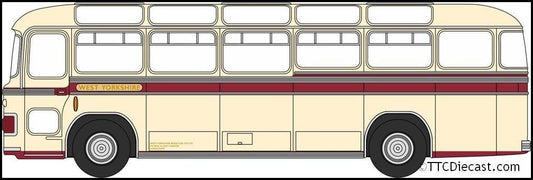 Oxford 76MW6006 Bristol MW6G West Yorkshire, OO Gauge
