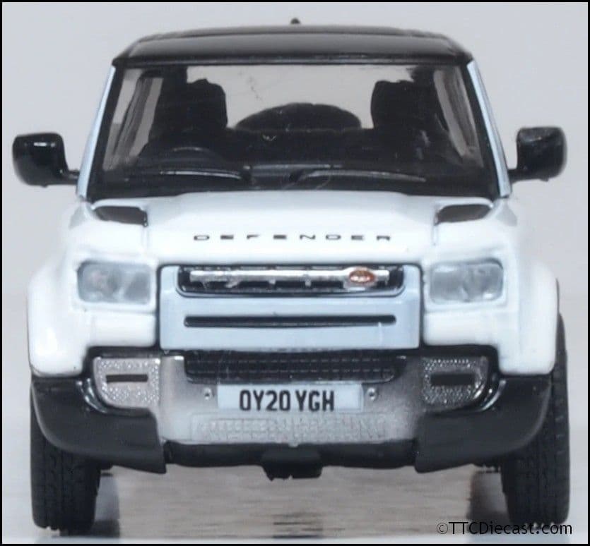 Oxford 76ND110X003 New Defender 110X Fuji White 1/76 Scale