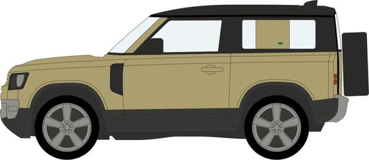 Oxford 76ND90003 New Defender 90 Godwana Stone 1/76 Scale