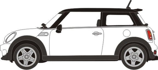 Oxford 76NMN002 BMW Mini - Pepper White