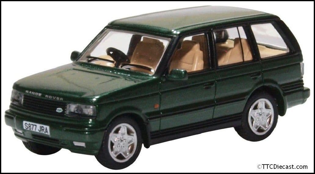 Oxford 76P38003 Range Rover P38 Epsom Green *LAST FEW*