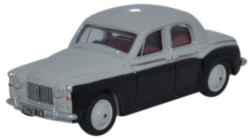 Oxford 76P4001 Rover P4 - Smoke Grey/Black