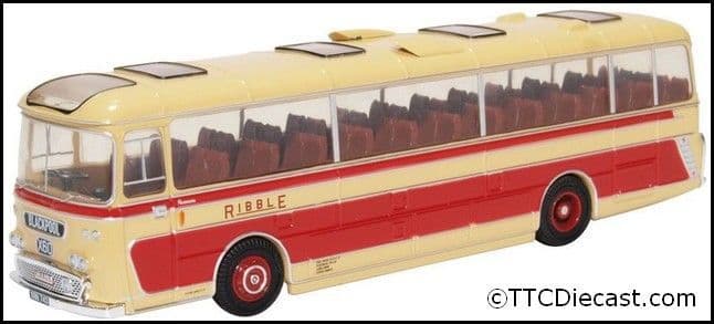 Oxford 76PAN007 Plaxton Panorama Ribble, OO Gauge