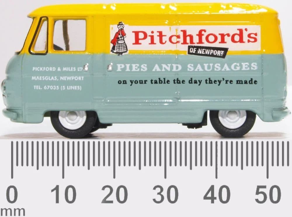 Oxford 76PB009 Commer PB Van Pitchford and Miles - 1/76 Scale