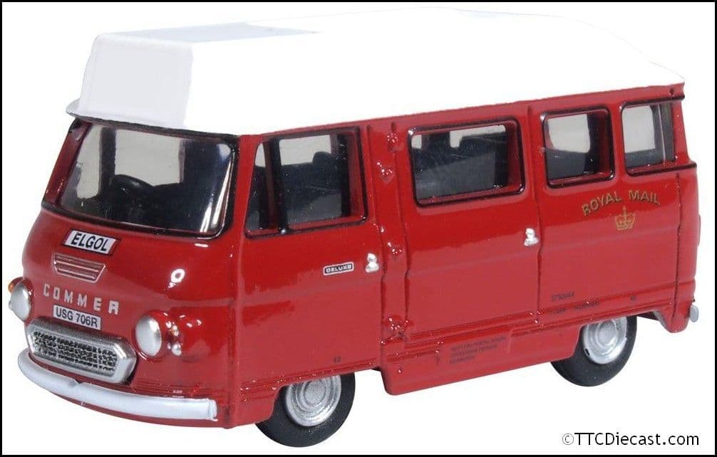 Oxford 76PB010 Commer PB Postbus Royal Mail (Scotland), OO gauge