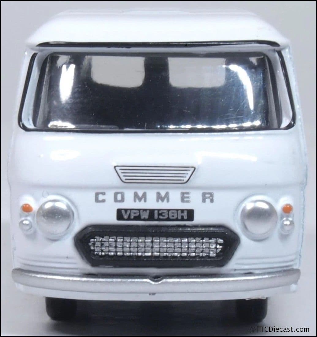 Oxford 76PB011 Commer PB White 1/76 Scale