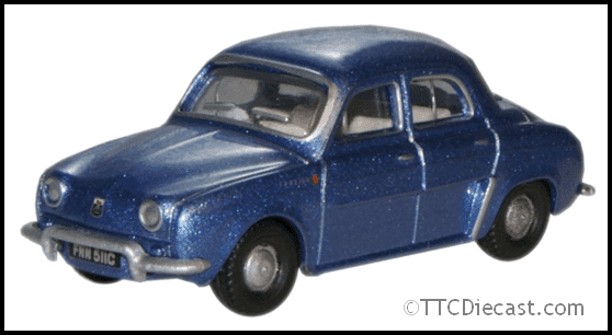 Oxford 76RD003 Renault Dauphine - Metallic Blue