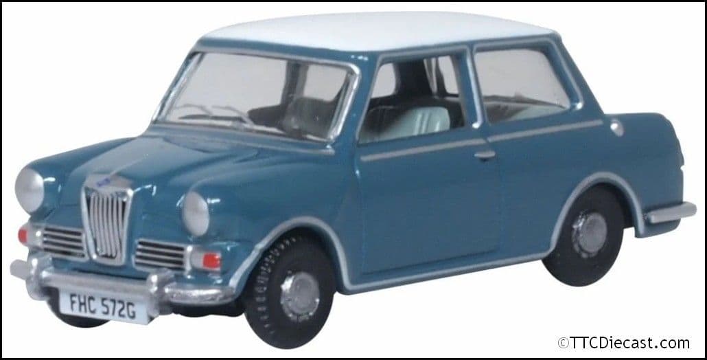 Oxford 76RE002 Riley Elf MkIII Persian Blue/Snowberry 1:76 Scale