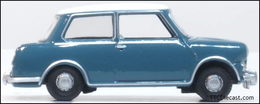 Oxford 76RE002 Riley Elf MkIII Persian Blue/Snowberry 1:76 Scale