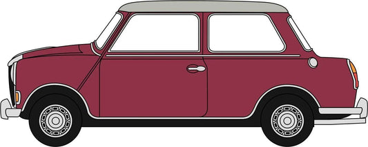 Oxford 76RE004 Riley Elf MkIII Damask Red/Whitehall Beige 1/76 Scale