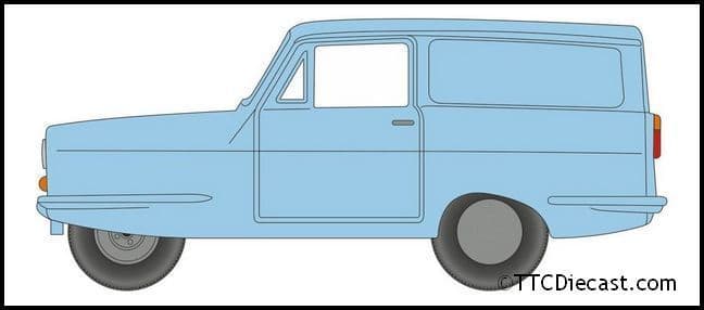 Oxford 76REL005 Reliant Regal Supervan Blue