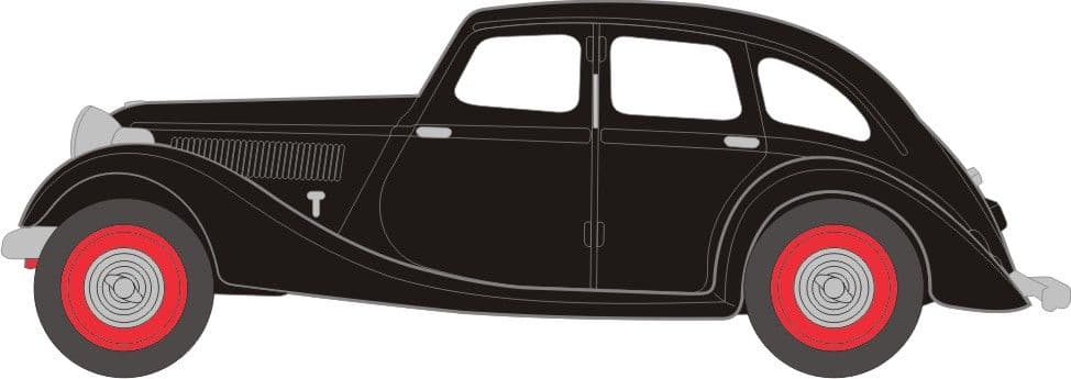 Oxford 76RK001 Riley Kestrel - Black *LAST FEW*