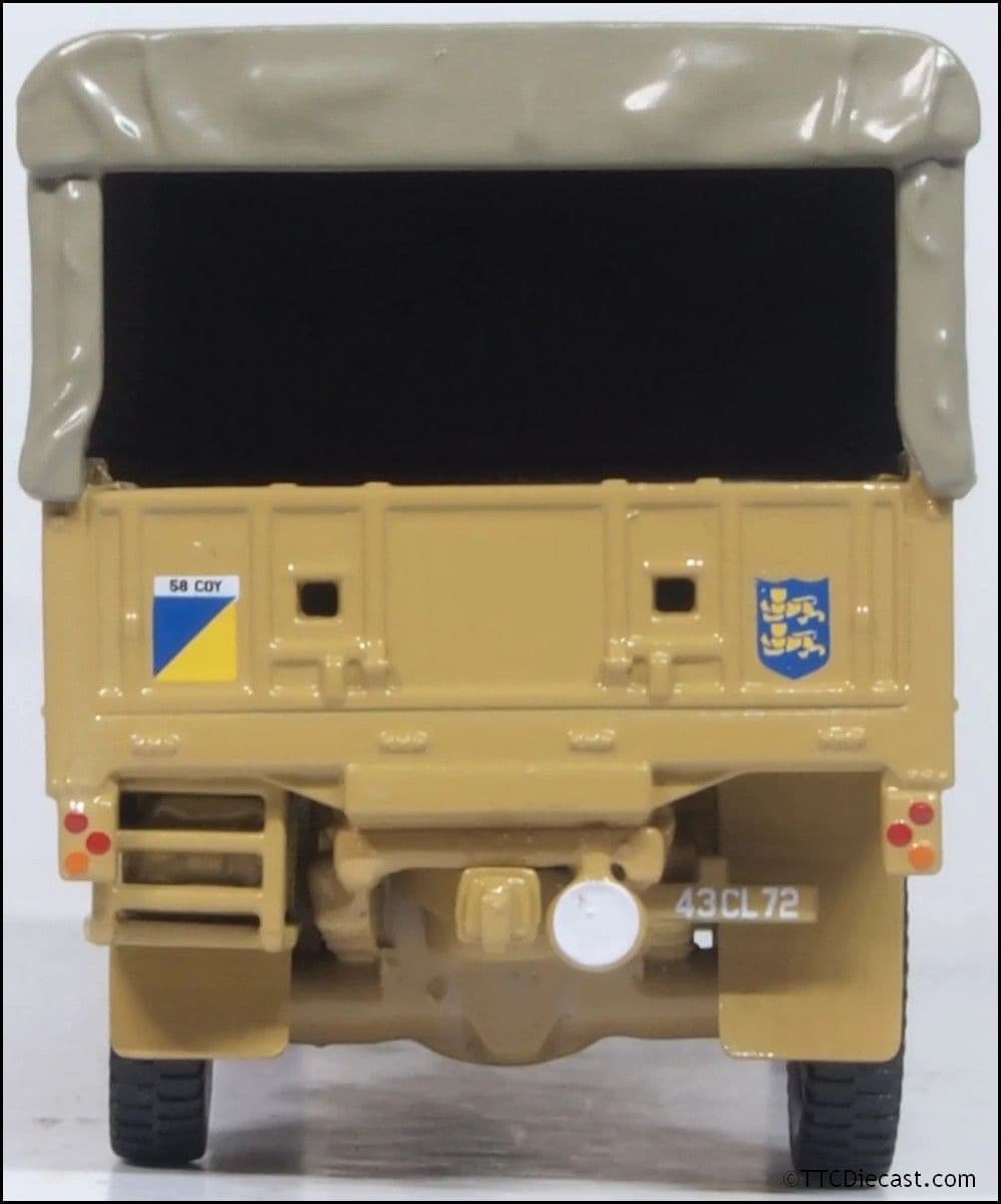 Oxford 76RL002 Bedford RL 58 Company RASC Cyprus 1/76 Scale