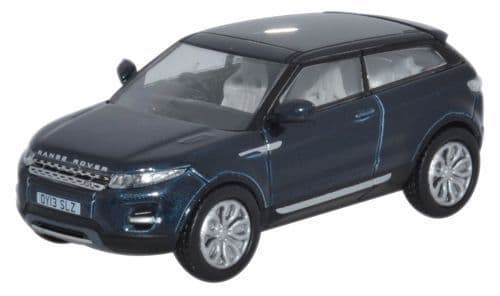 Oxford 76RR003 Range Rover Evoque 2 Dr - Baltic Blue