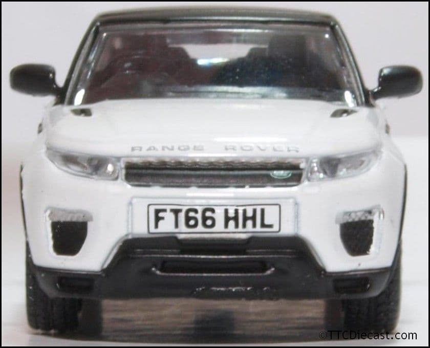 Oxford 76RREC003 Range Rover Evoque Convertible Fuji White