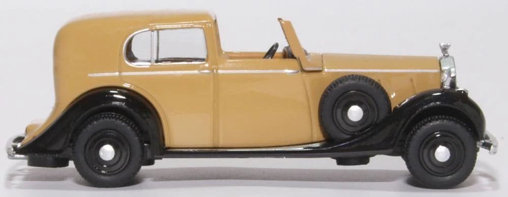 Oxford 76RRP3002 Rolls Royce Phantom III Fawn/Black