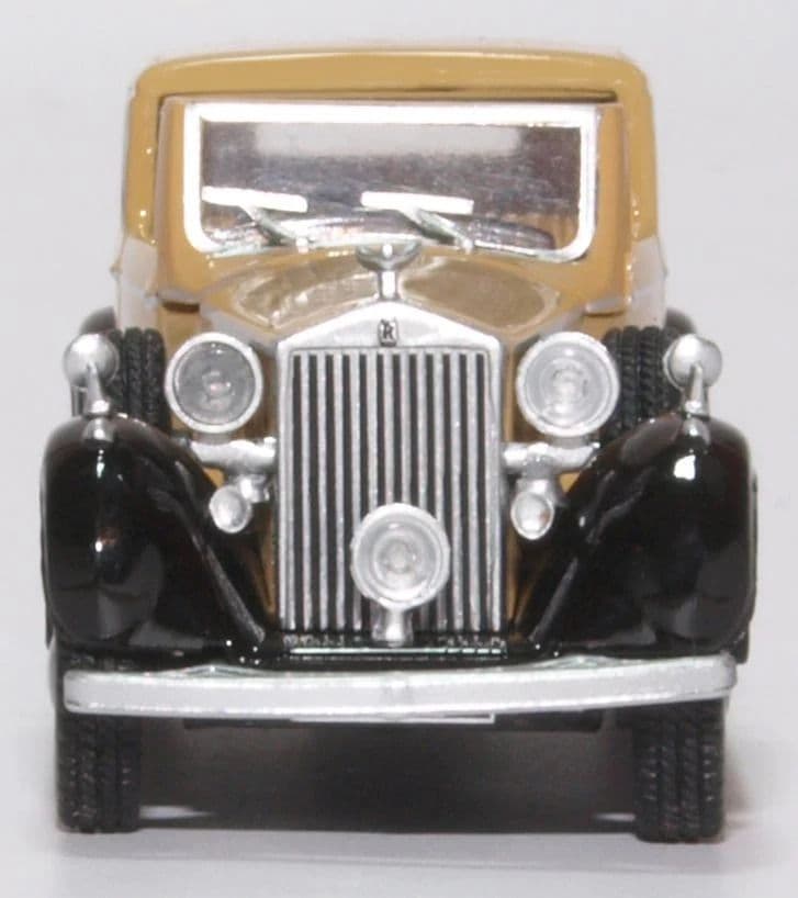 Oxford 76RRP3002 Rolls Royce Phantom III Fawn/Black