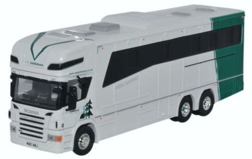 Oxford 76SCA04HB Scania Topline Horsebox - A W Jenkinson