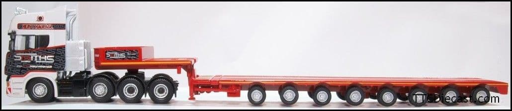 Oxford 76SCA05LL Scania Topline Nooteboom Low Loader Smiths