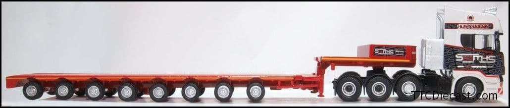 Oxford 76SCA05LL Scania Topline Nooteboom Low Loader Smiths
