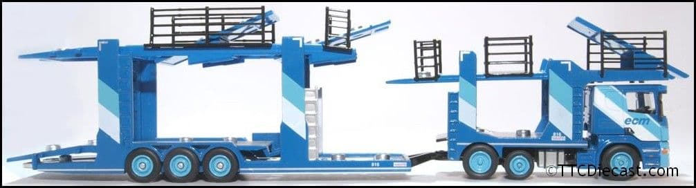 Oxford 76SCT006 Scania Car Transporter - ECM