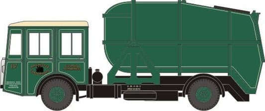 Oxford 76SD003 Shelvoke & Drewry Dustcart - Manchester Co*LAST FEW*