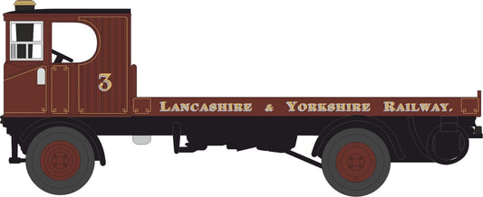 Oxford 76SEN003 Lancashire & Yorkshire Railway Sentinel 1/76 Scale