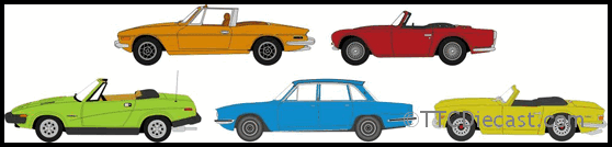 Oxford 76SET53 5 Piece Triumph Set