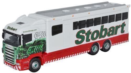Oxford 76SHL02HB Scania 420 Horsebox - Eddie Stobart*LAST FEW*