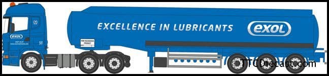 Oxford 76SHL04TK Scania Highline Tanker Exol