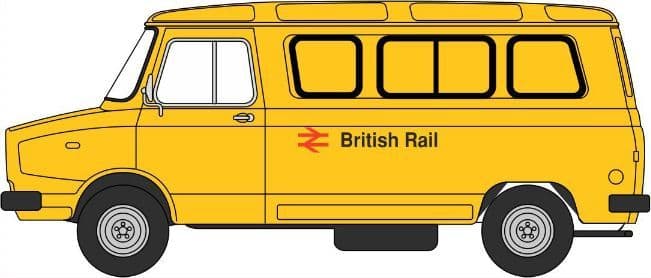 Oxford 76SHP012 Sherpa Van British Rail 1/76 Scale