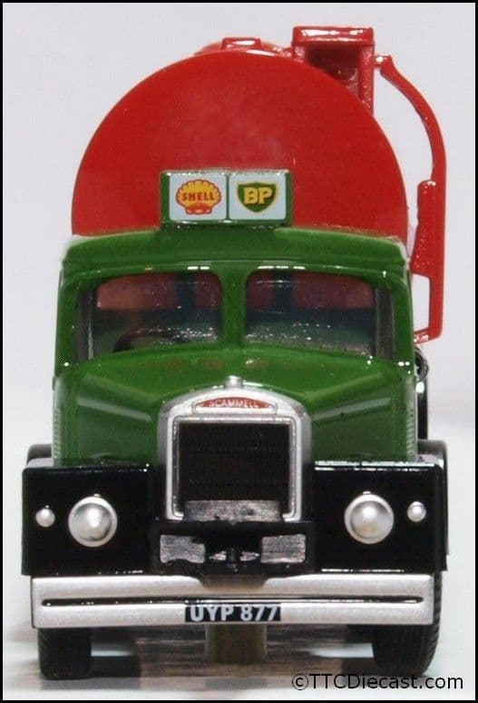 Oxford 76SHT001 Scammell Highwayman Tanker Shell/BP