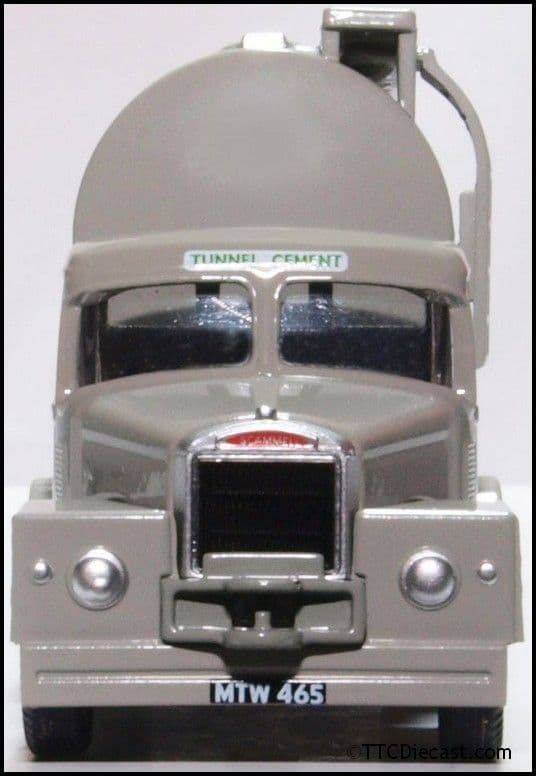 Oxford 76SHT003 Scammell Highwayman Tanker Tunnel Cement *LAST FEW*