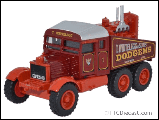 Oxford 76SP012 Scammell Pioneer & Tow Hook - Whiteleggs