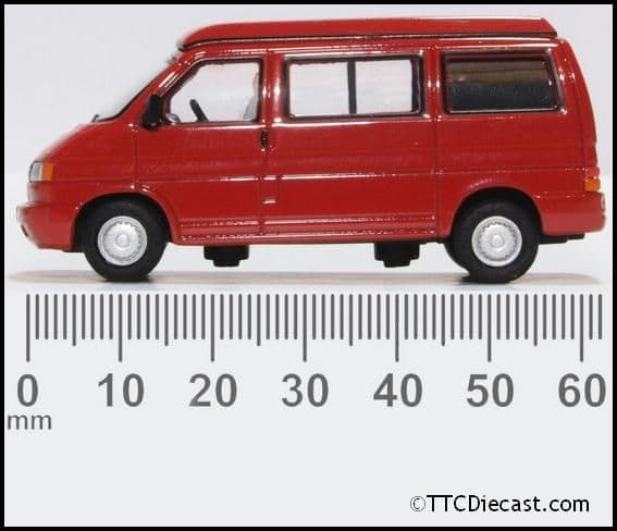 Oxford 76T4001 VW T4 Westfalia Camper Paprika Red