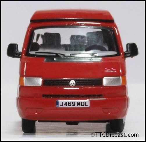 Oxford 76T4001 VW T4 Westfalia Camper Paprika Red